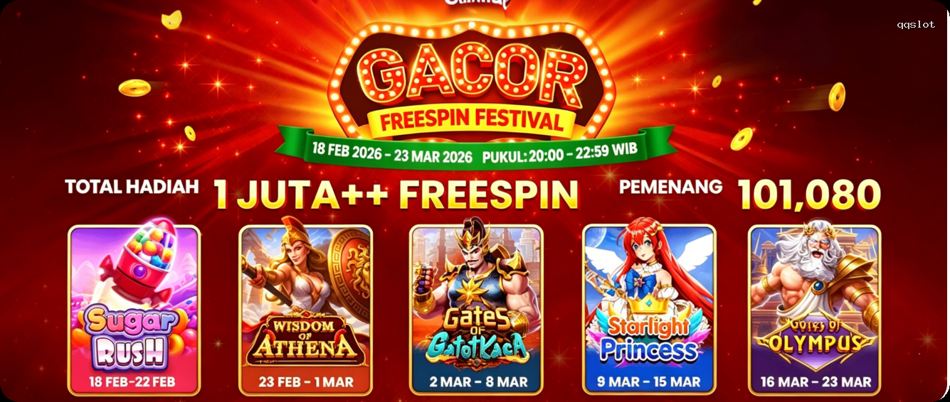 Login qqslot Sekarang Bonus Melimpah